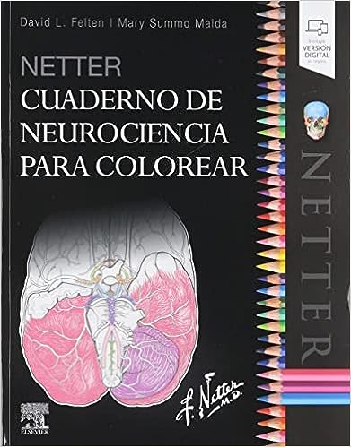Netter cuaderno de neurociencia para colorear
