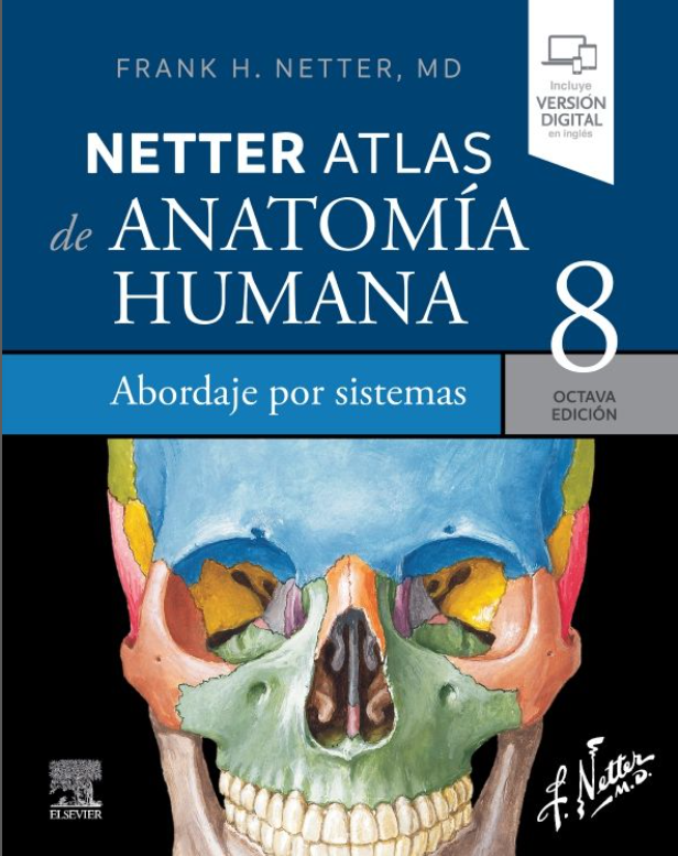 Atlas de anatomía humana. Abordaje por sistemas – Netter