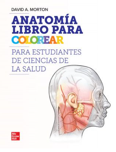 Anatomía, libro para colorear para estudiantes de Ciencias de la Salud